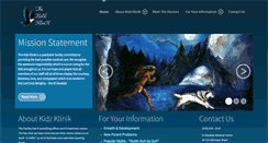 Desktop Screenshot of kidzklinik.com